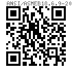 ASME/ANSI B 18.6.9 - 2010 矮型压铸式蝶形螺母 [Table 5]