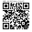 HB  8244 - 2002 MJ螺纹小六角较薄螺母