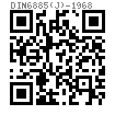 DIN  6885 (J) - 1968 J型 平頭帶錐度單孔平鍵