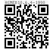 ASME B 18.6.4 (BF/BT) - 1998 (R2005) BF型，BT型，自切自攻牙（螺紋切削自攻牙） [Table 7]