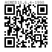 ASME B 18.6.4 - 1998 開槽沉頭清根自攻螺釘 B,BP型 [Table 13]