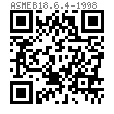 ASME B 18.6.4 - 1998 I型十字槽沉头精整自攻螺钉,AB型 [Table 17]