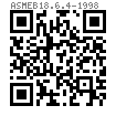 ASME B 18.6.4 - 1998 開槽半沉頭清根自攻螺釘 B,BP型 [Table 24]