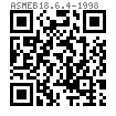 ASME B 18.6.4 - 1998 II型十字槽半沉頭清根自攻螺釘 AB型 [Table 27]