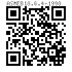 ASME B 18.6.4 - 1998 II型十字槽100°沉头自攻螺钉 AB型 [Table VI4]