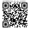 ASME B 18.6.4 - 1998 開槽六角頭自攻螺釘 AB型 [Table VII1]