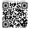 ASME B 18.6.4 - 1998 IA型米字槽大扁头自攻螺钉 B,BP型 [Table F3]