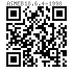 ASME B 18.6.4 - 1998 开槽盘头自攻螺钉 B,BP型 [Table G1]