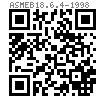 ASME B 18.6.4 - 1998 開槽盤頭自攻螺釘 A型 [Table G1]