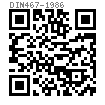 DIN  467 - 1986 滚花薄螺母