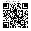 DIN  1475 - 1978 槽銷，中部槽長為1/3全長