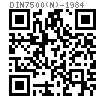 DIN  7500 (N) - 1984 十字槽半沉頭自擠鎖緊自攻釘