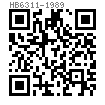 HB  6311 - 1989 90°沉頭鉚釘（材料：1Cr18Ni9Ti）