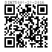 DIN  7500 (-2) - 2016 用于公制ISO螺纹的自攻螺钉- 第2部分：孔直径的指导值
