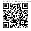ASME B 18.16M (hex/non-metal) - 2004 (R2016) 米制，非金属嵌件，六角锁紧螺母 [Table 1] (F563M, F836M, F467M)