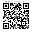 DIN  5903-1 - 2011 魚尾闆螺釘—第1部分:半圓頭和橢圓頸