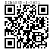 DIN  6885-1 (F) - 2021 F型 平頭帶雙孔平鍵