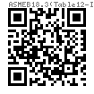 ASME B 18.3 (Table 12-III) - 2012 内六角花形（梅花槽）矮圓柱頭螺釘