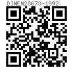 DIN EN  28673 - 1992 1型米制细牙六角螺母 A级和B级