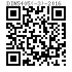 DIN  5405 (-3) - 2016 止推垫圈
