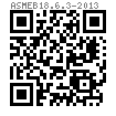 ASME B 18.6.3 (T8-VI) - 2013 梅花槽半沉头螺钉 VI型【表7&8】