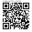 DIN  1477 - 1978 沉头槽销
