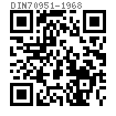 DIN  70951 - 1968 開槽螺母(DIN 70851)用止動環