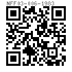 NF F 03-006 (notch) - 1983 铁路车辆 A级  沉头侧切口螺钉/螺母
