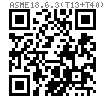 ASME B 18.6.3 (T14-I/T14-IA+T40) - 2013 十字槽小沉頭 AB ABR自攻螺釘