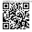 ASME B 18.6.3 (T38+T40) - 2013 开槽圆头凸缘（带垫、带介） AB ABR自攻螺钉