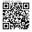 DIN  7505 - 1986 塑料牙螺纹