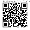 ASME B 18.6.3 (H1C) - 2024 100°沉头开槽机械螺钉 (ASTM F837 / F468)