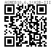 ASME B 18.6.3 (H2B-III) - 2024 四方槽半沉头螺钉 III型