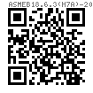 ASME B 18.6.3 (H7A) - 2024 開槽扁圓頭螺釘 (ASTM F837, F468)