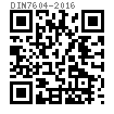 DIN  7604 - 2016 六角头螺旋塞.轻型 直管螺纹（轻型外六角直型闭锁螺钉）