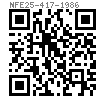 NF E 25-417 - 1986 加非金屬墊圈的六角螺帽 壓緊光滑錐形墊圈 Ａ級