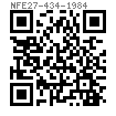 NF E 27-434 - 1984 内六角圆柱头螺塞 - 垫圈密封, A型