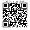 DIN  971 (-1) - 1987 1型六角细牙螺母 6级和8级
