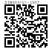 DIN  980 (V) - 1987 全金屬鎖緊螺母 (V型)