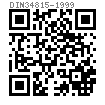 DIN  34815 - 1999 塑料平墊圈