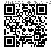 JIS B 1251 (WW/No.3) - 2001 波形彈簧墊圈 【表8】WW/No.3