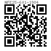 NF E 25-601 - 1984 米字槽沉頭木螺釘