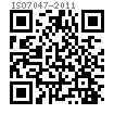 ISO  7047 - 2011 十字槽半沉頭螺釘