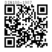 DIN  188 - 1987 T型帶榫螺栓