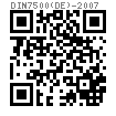 DIN  7500 (DE) - 2007 六角头三角锁紧螺钉 A和B级
