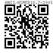 ASME/ANSI B 18.7 - 2001 椭圆头开口型铆钉Table8
