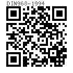 DIN  968 - 1994 十字槽圓頭帶介自攻釘