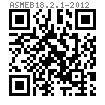 ASME B 18.2.1 - 2012 方頭木螺釘 [Table 14] (ASTM A307 / F593 / F468 / A394)