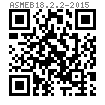 ASME B 18.2.2 - 2015 六角厚螺母  [Table 6] (ASTM A563 / F594 / F467)