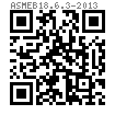 ASME B 18.6.3 (T1) - 2013 82°開槽沉頭機械螺釘  [Table 1] (ASTM F837 / F468)